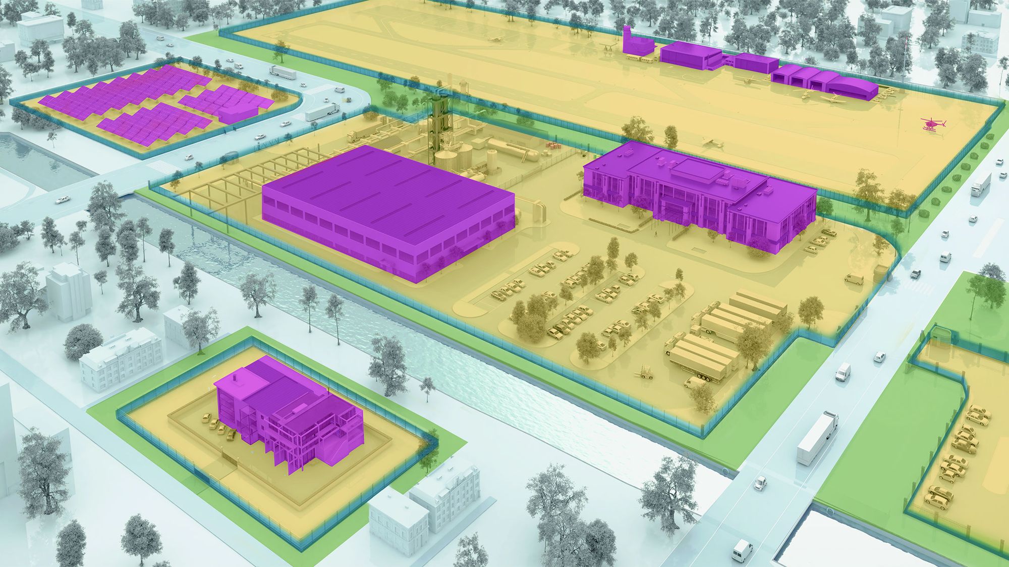 Perimeter protection Siemens UK