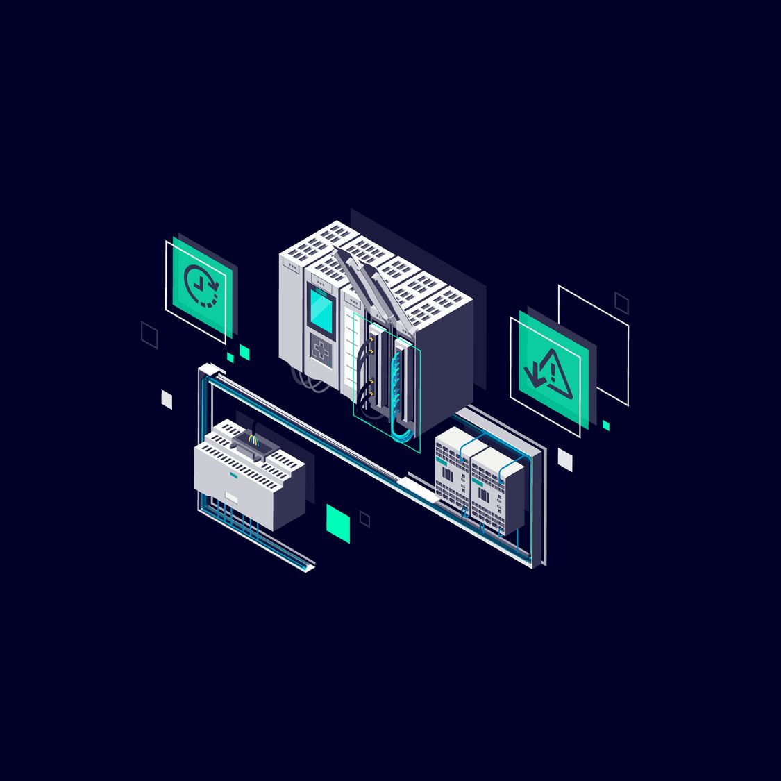 SIMATIC TOP connect system cabling