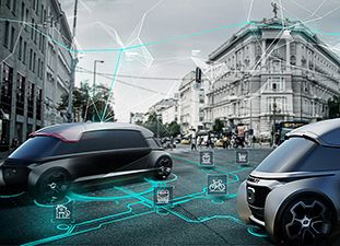 Connected and autonomous driving by road and rail will shape future mobility