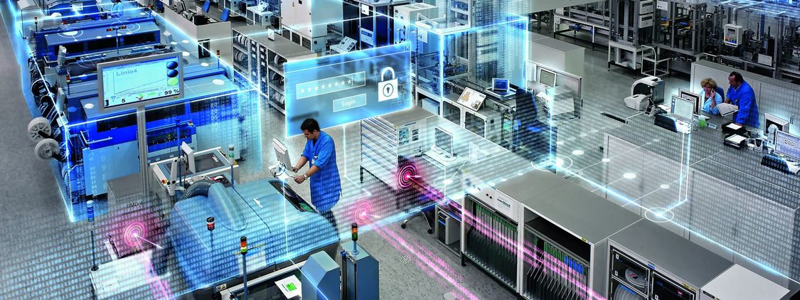 Im Siemens-Elektronikwerk Amberg (EWA) ist Industrie 4.0 vielerorts Realität – Zukunftstechnologien markieren hier bereits die nächste Stufe der digitalen Transformation