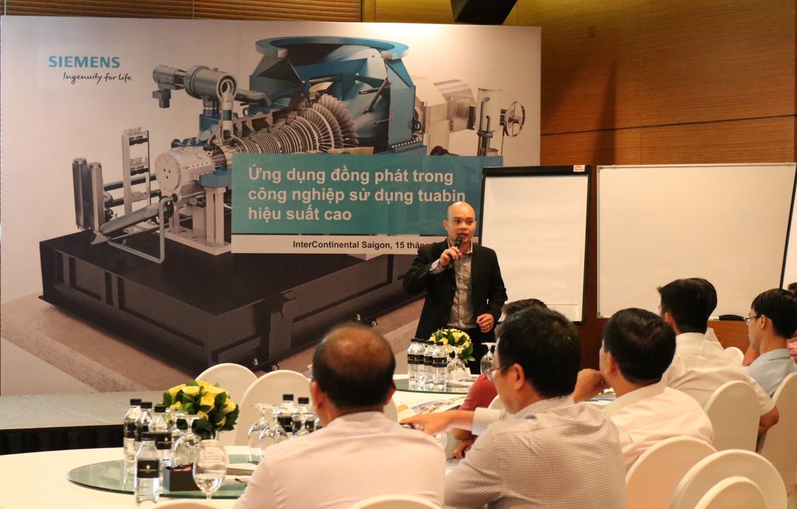 Welcome speech from Siemens Vietnam