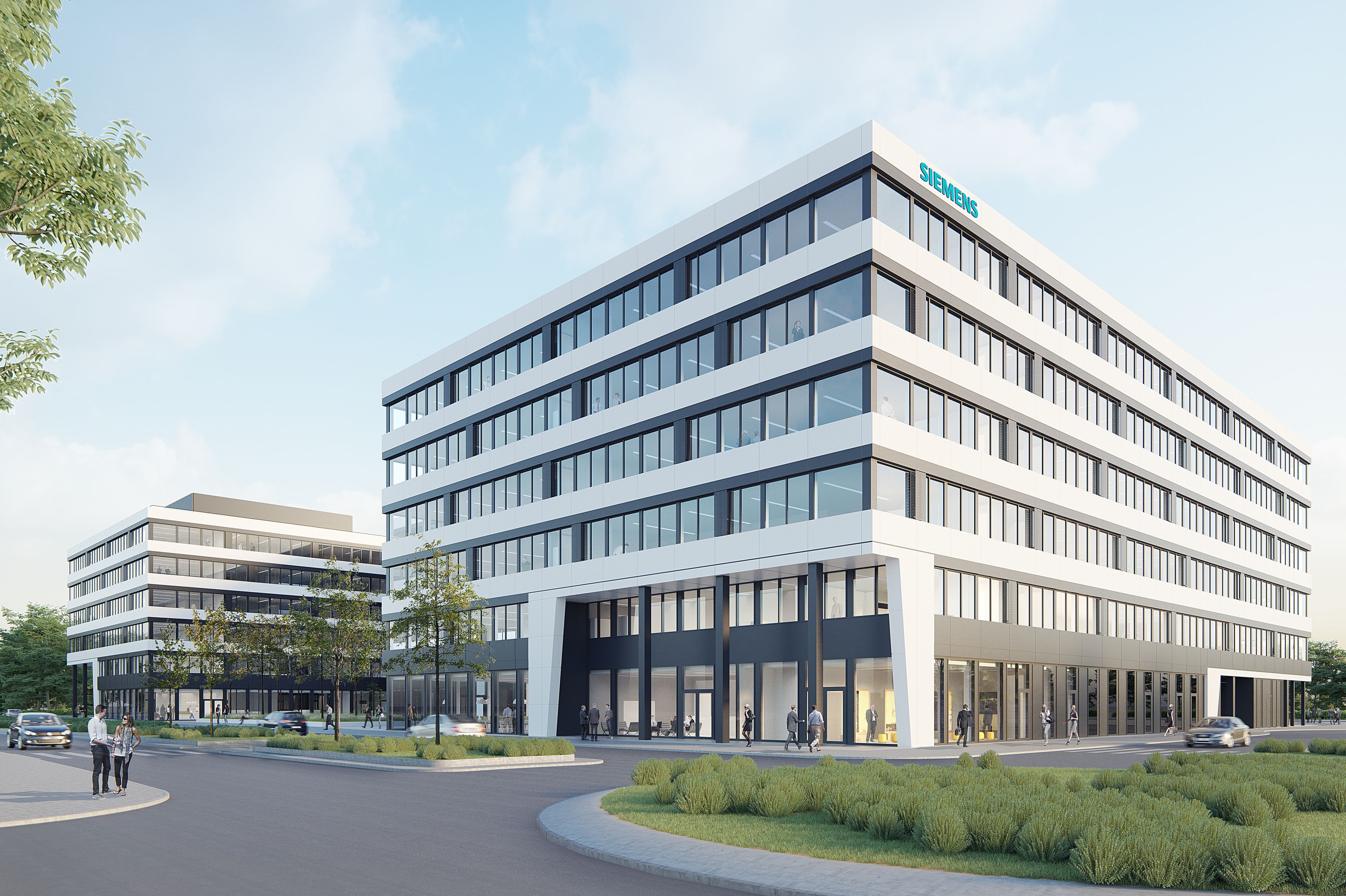 Baustellen-Webcam Gateway Gardens Frankfurt | Develop | Siemens Global