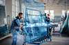 Der digitale Zwilling auf Basis des Digital Enterprise Portfolios von Siemens verschafft Glasveredlern mehr Transparenz und Effizienz.