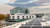 Installation photovoltaïque sur le toit du campus de Siemens à Vienne