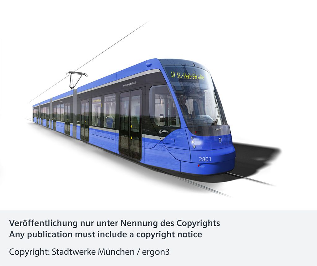 Siemens wins order to supply trams to Munich