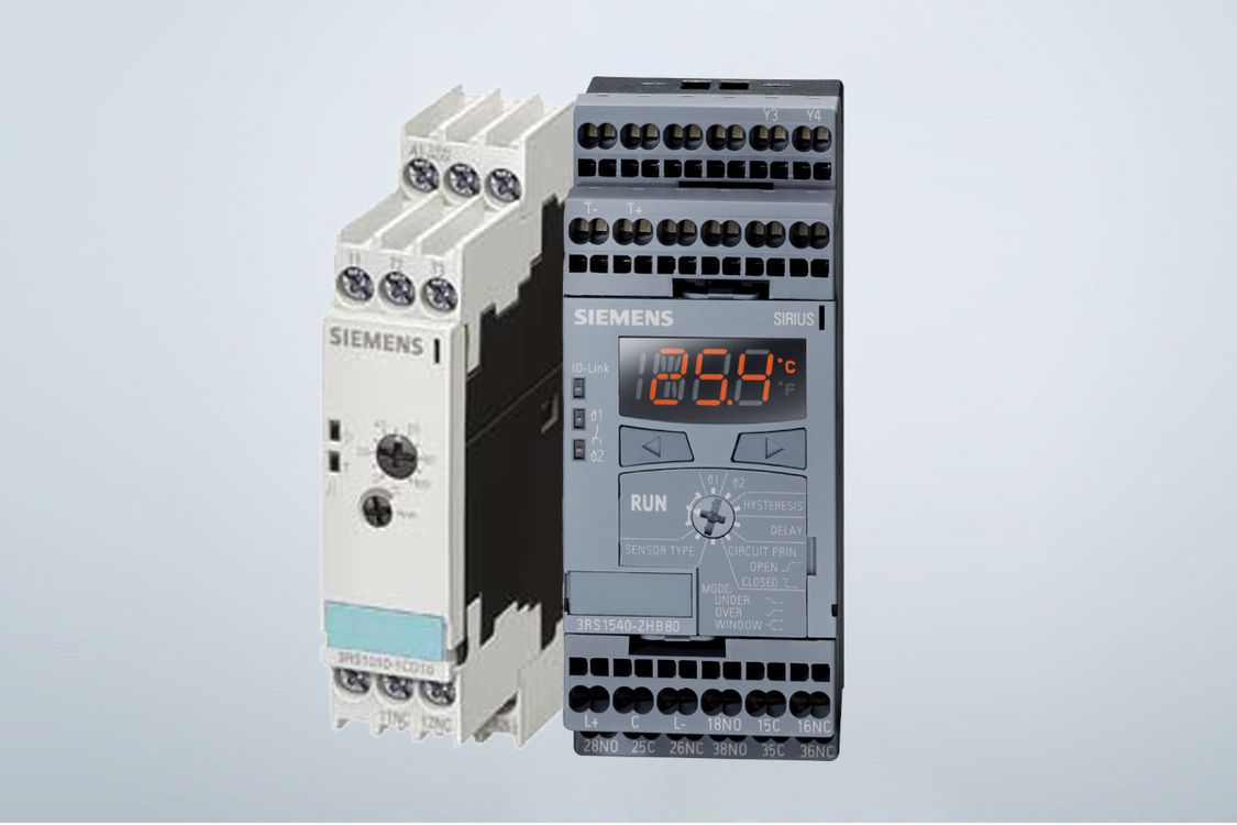 Relés de monitoramento SIRIUS | Industrial controls - SIRIUS | Siemens ...
