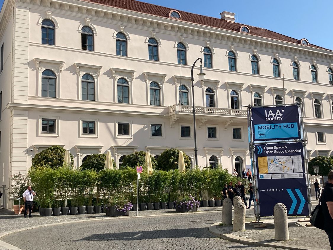 Siemens Headquarter München als Teil des Ausstellungkonzepts