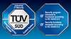 Prüfzeichen: IT-Sicherheit vom TÜV SÜD zertifiziert gemäß IEC 62443-3-3