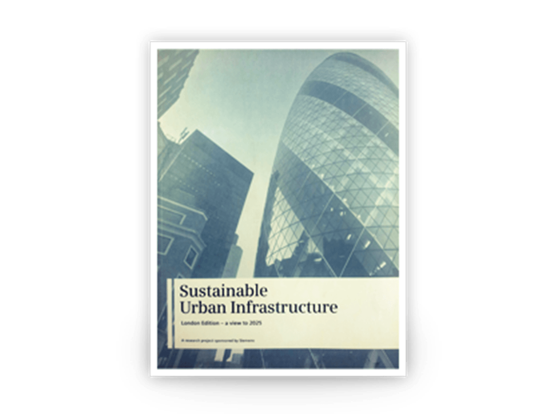In London, Siemens and McKinsey published an influential study on sustainable urban infrastructure.
