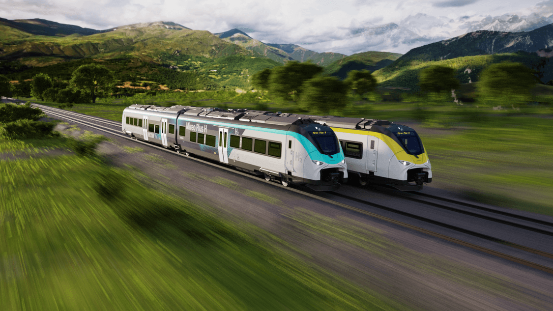 Hybrid drive systems for commuter and regional trains