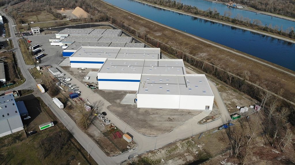 Photo SI FR aérienne de Tym logistique Hombourg