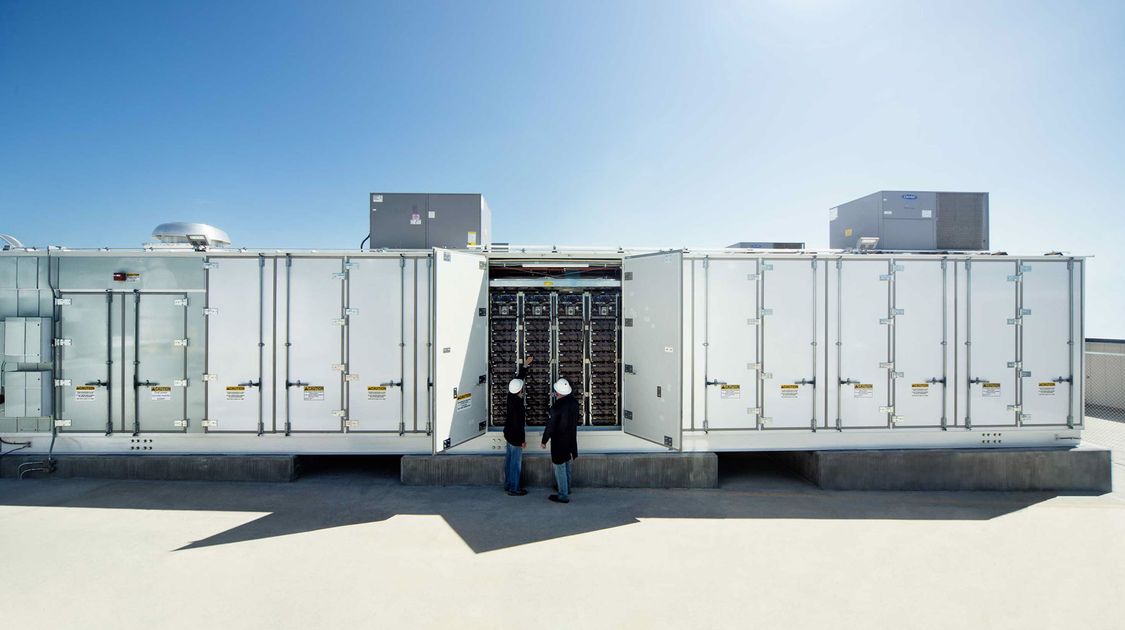 Containerized energy storage solution