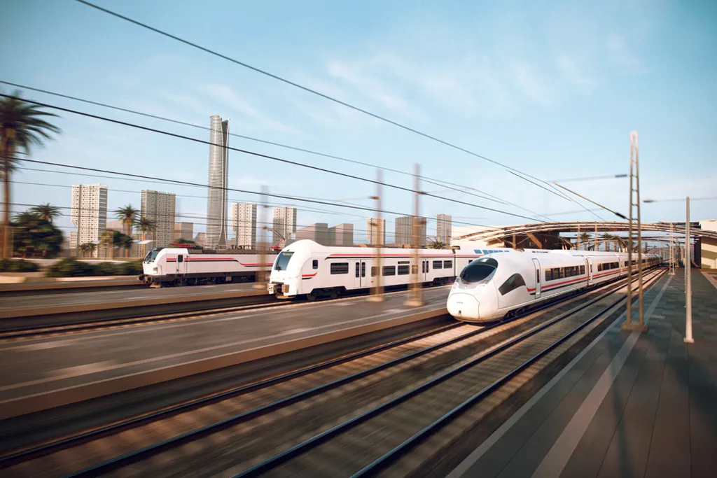 Siemens Mobility presents first Velaro high-speed train for Egypt 