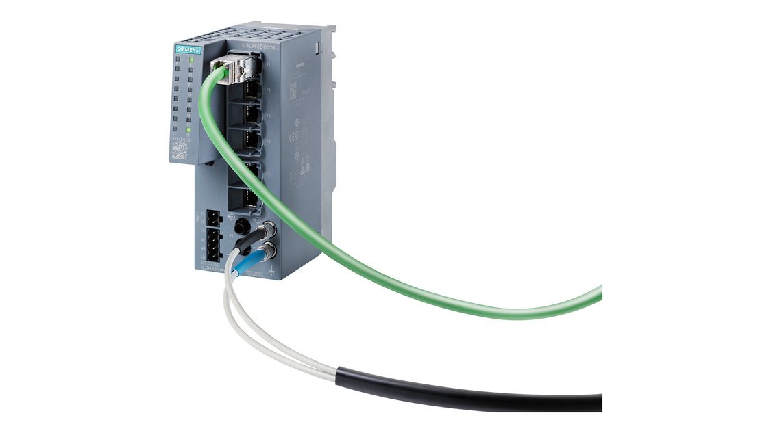 Image of a SCALANCE XC-100 unmanaged Industrial Ethernet switch 