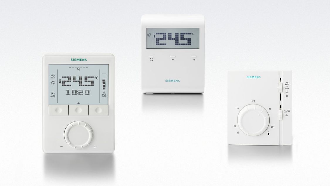Siemens standalone thermostats