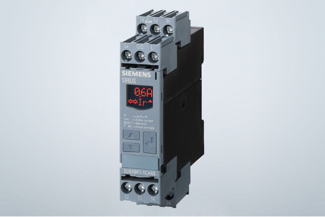 Relés de monitoramento SIRIUS | Industrial controls - SIRIUS | Siemens ...