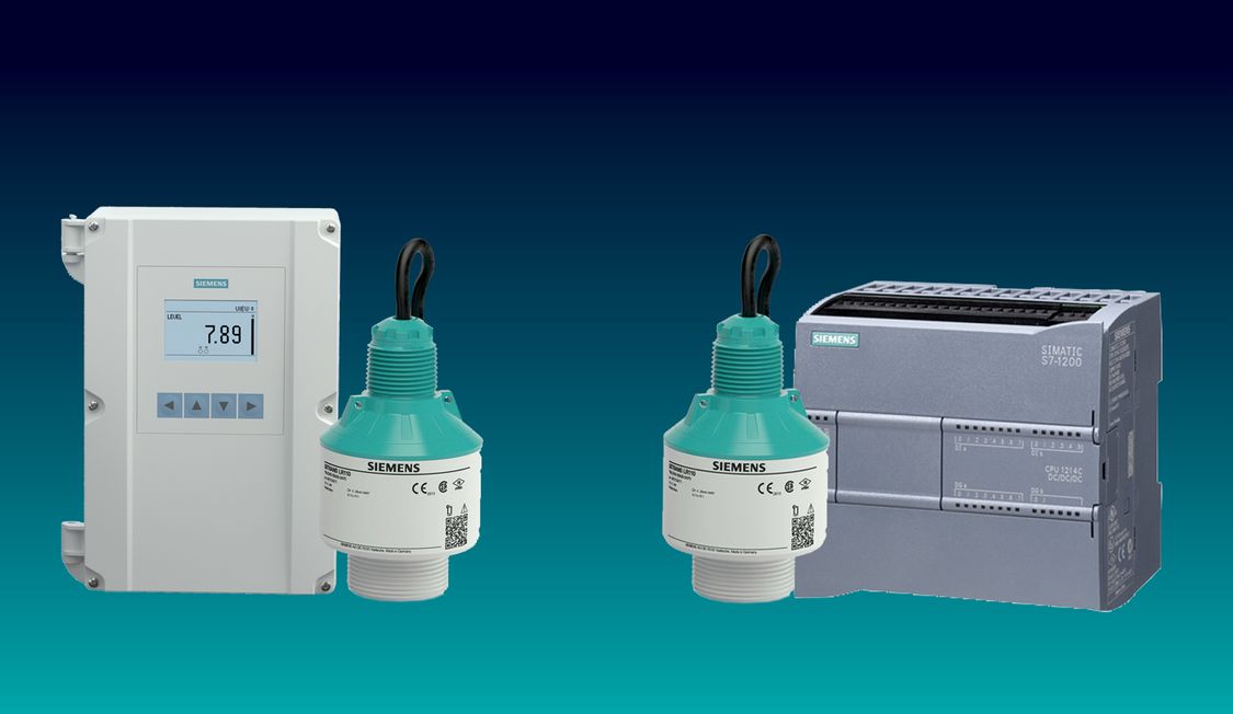 USA | Level controller and PLC shown with a level transmitter