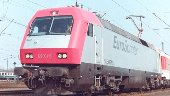 1993: Na tory trafia jedyna w swoim rodzaju lokomotywa Eurosprinter