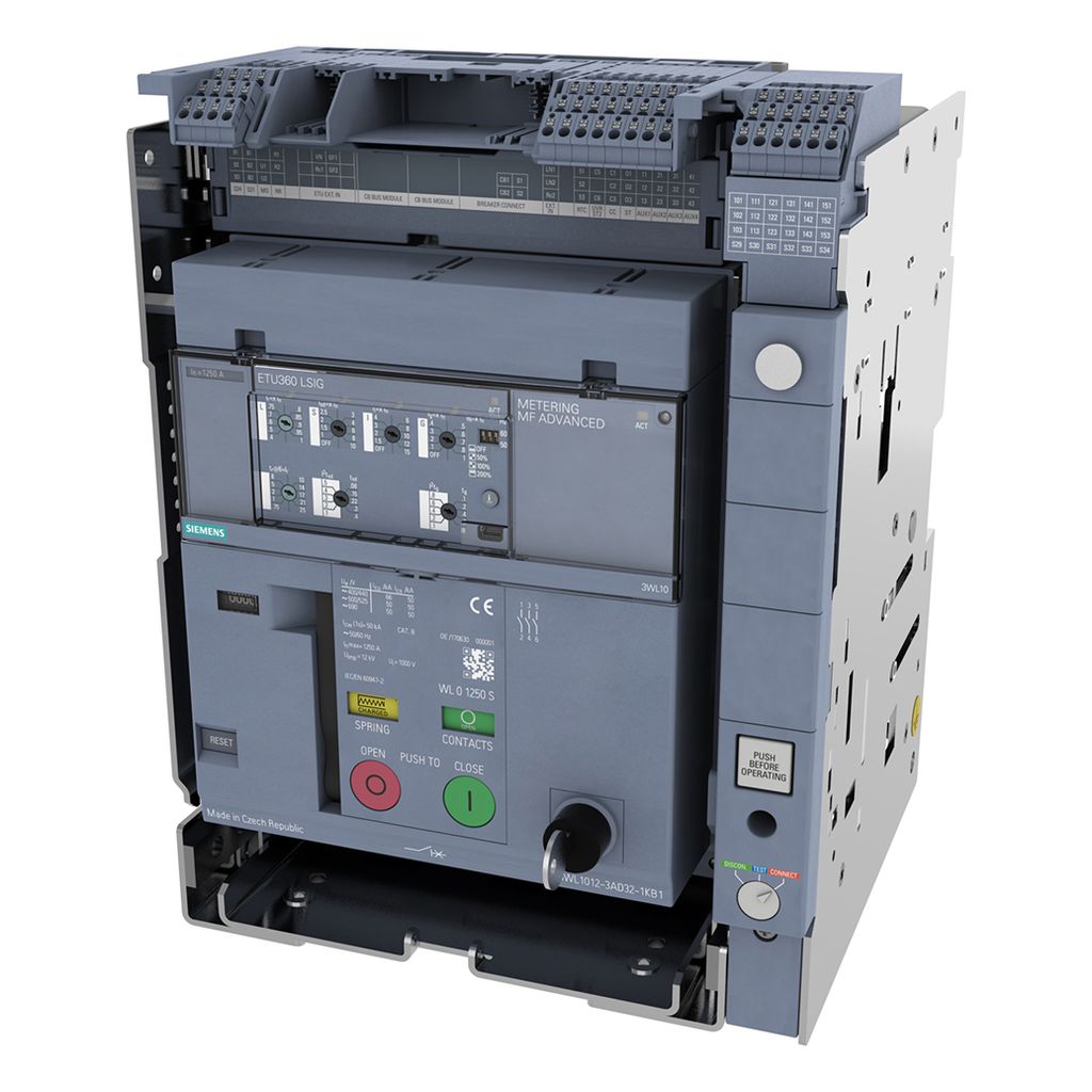 Siemens bietet neuen Leistungsschalter 3WL10 in kompakter Baugroesse 0 geprueft