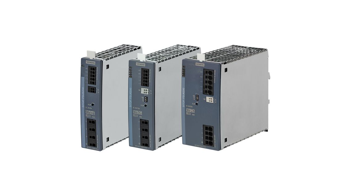SITOP PSU 6200 – geniş ürün portfolyasına sahip güç kaynağı
