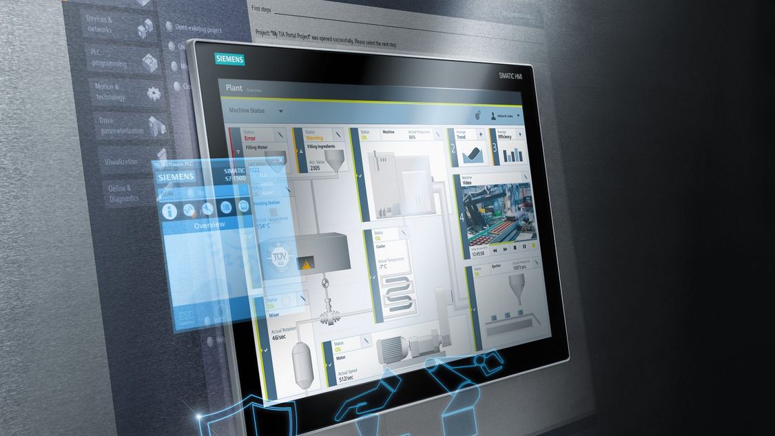 Simatic Wincc Tia Portal Runtime Software Visualization With