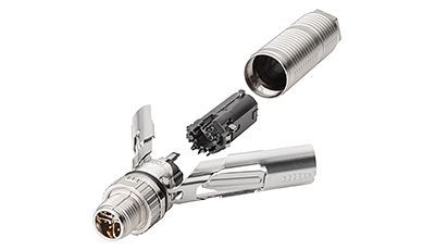 IE FC M12 Plug Pro-Steckverbinder