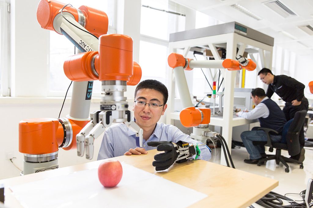 Ein Händchen für Roboter