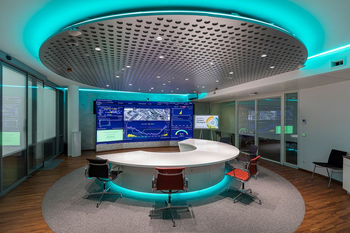 Eine Vielzahl der Messdaten werden im Visitor & Advanced Service Center visualisiert.
