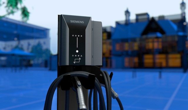 VersiCharge AC charger commercial application