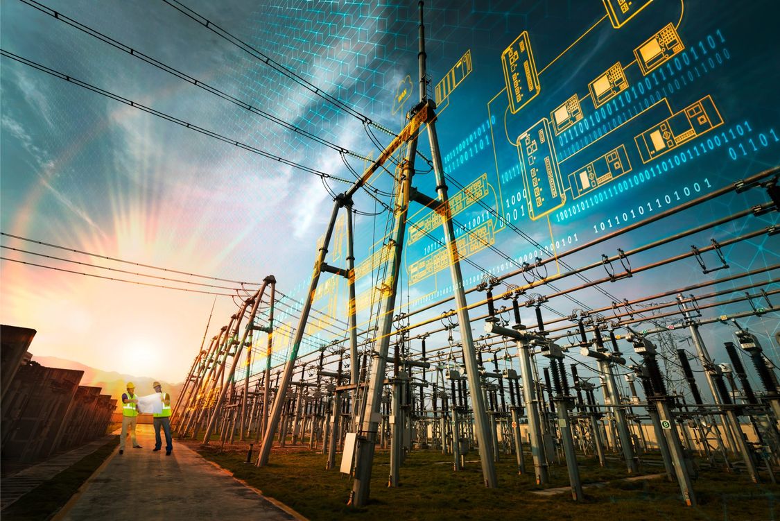 Picture of a digital substation