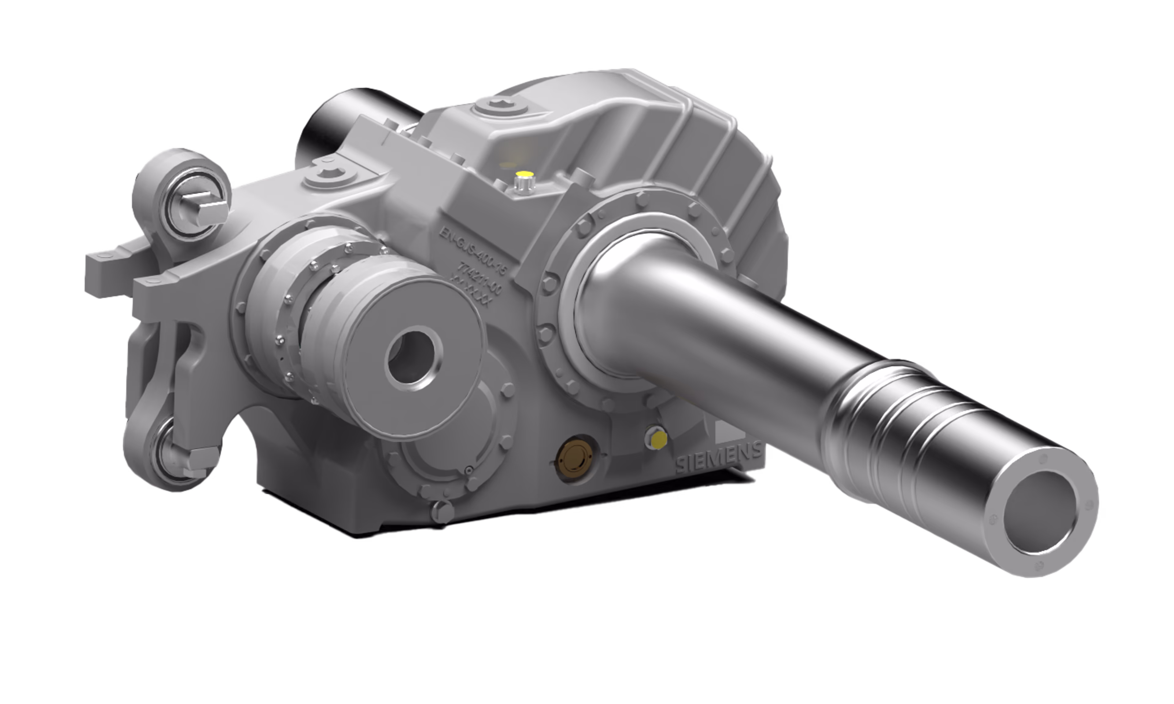Helical gear units for metros Helical gear units for metros