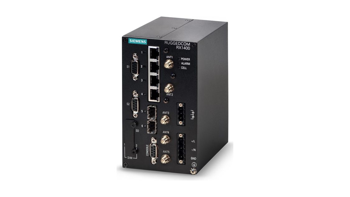 RUGGEDCOM RX1400 mit CloudConnect