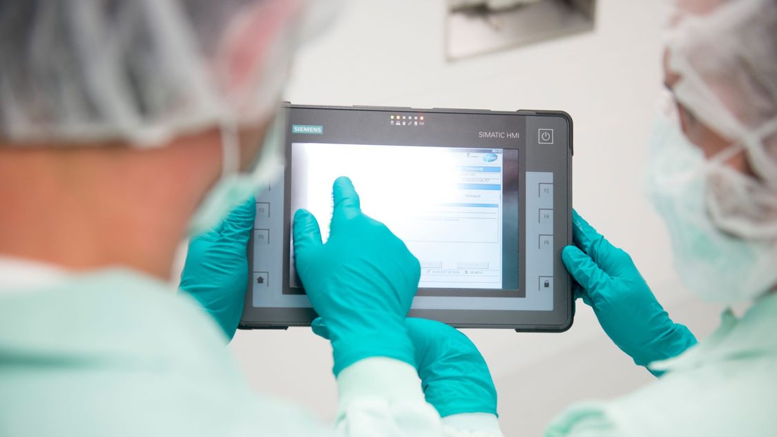 Biopharmaceutical HMI solutions: SIMATIC HMI