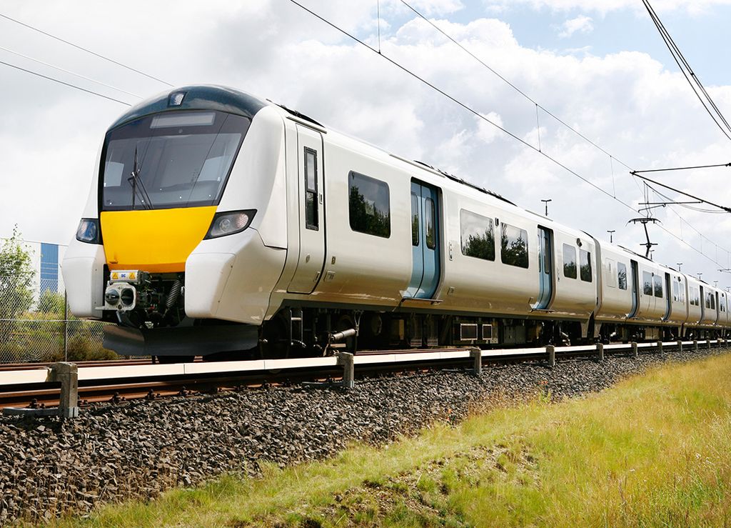 Desiro City trains for the Thameslink route in London