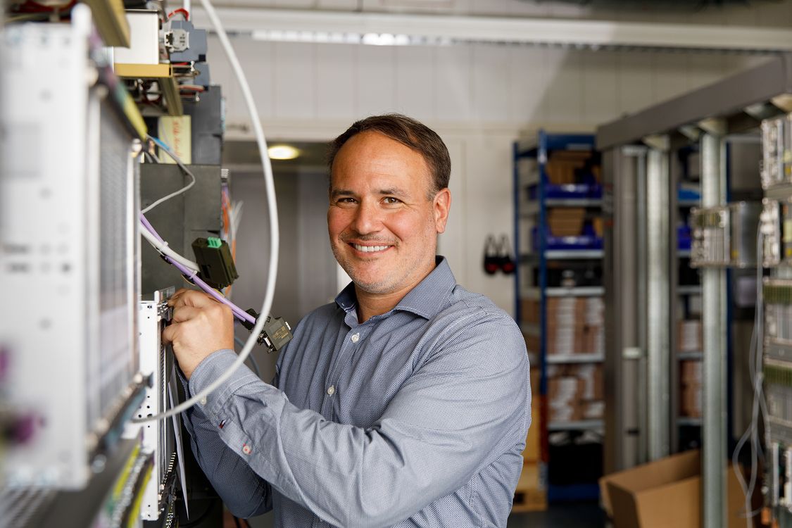 Portraitfoto Roman - Siemens Mobility Schweiz Kampagne