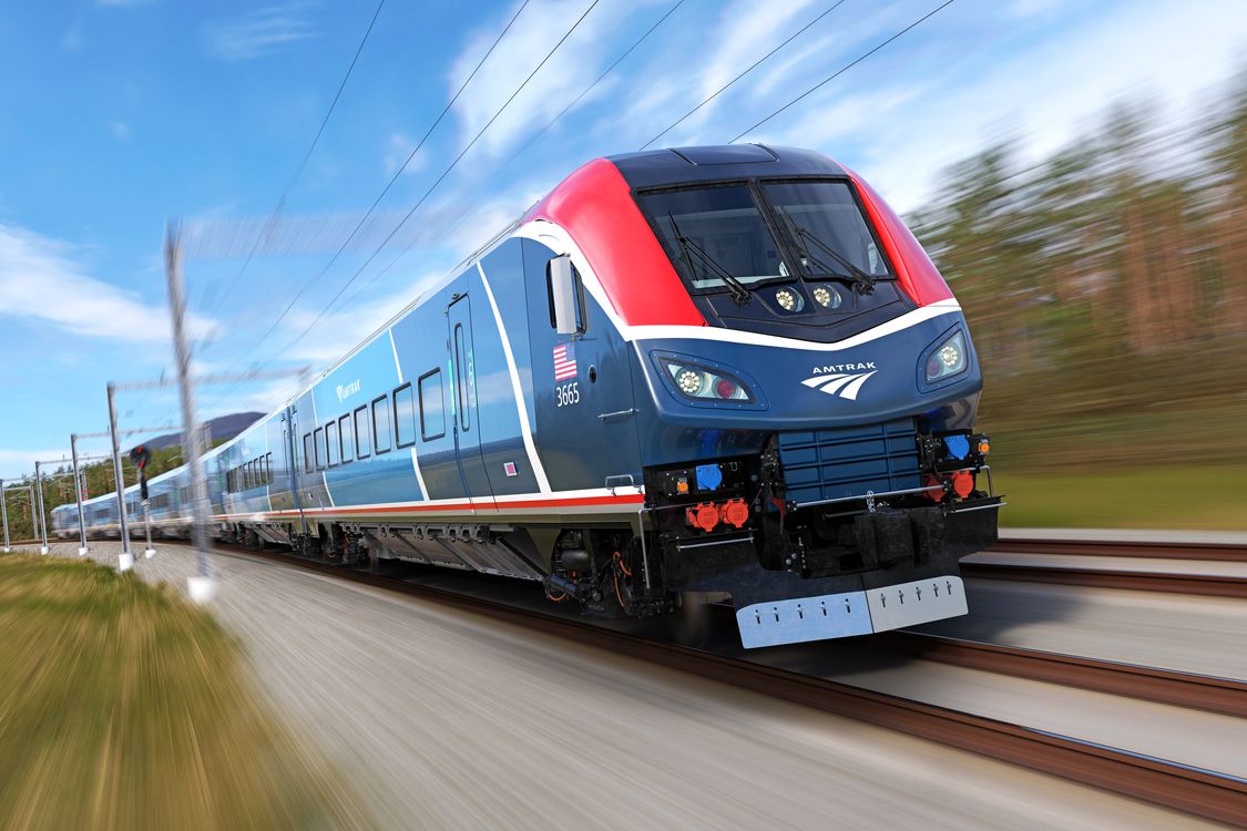 Siemens Mobility Amtrak Airo Rendering