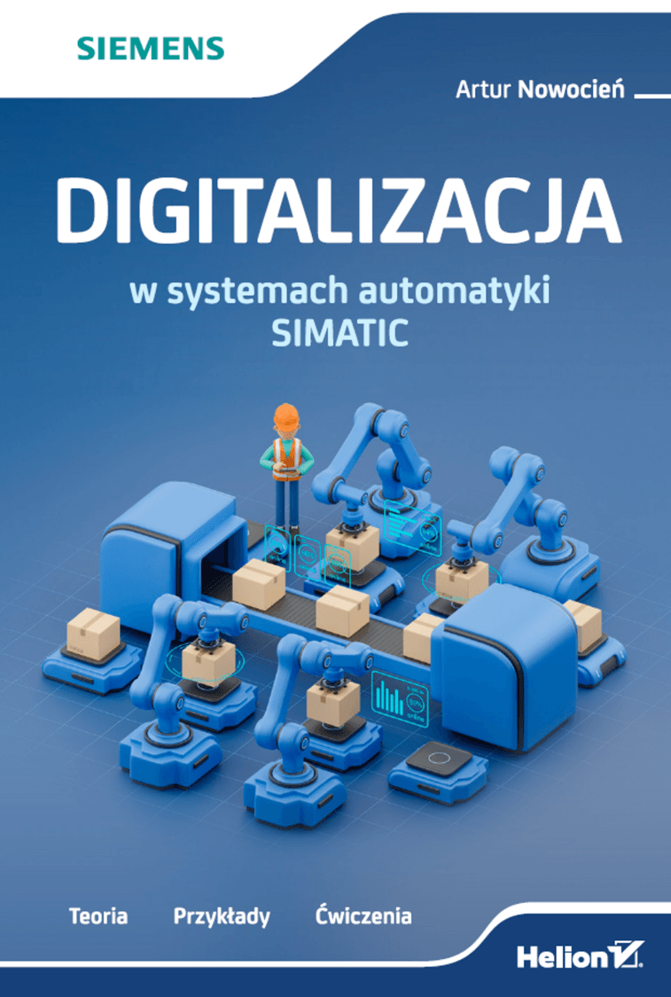 Okładka książki Digitalizacja w systemach automatyki SIMATIC
