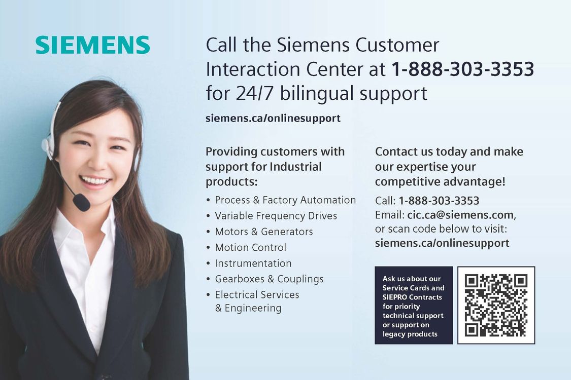 Customer Interaction Centre Siemens Canada