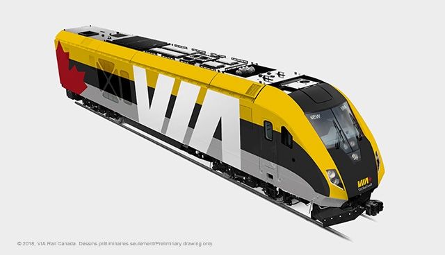 Siemens Canada obtient une importante commande de VIA Rail Canada pour un nouveau parc de trains de voyageurs