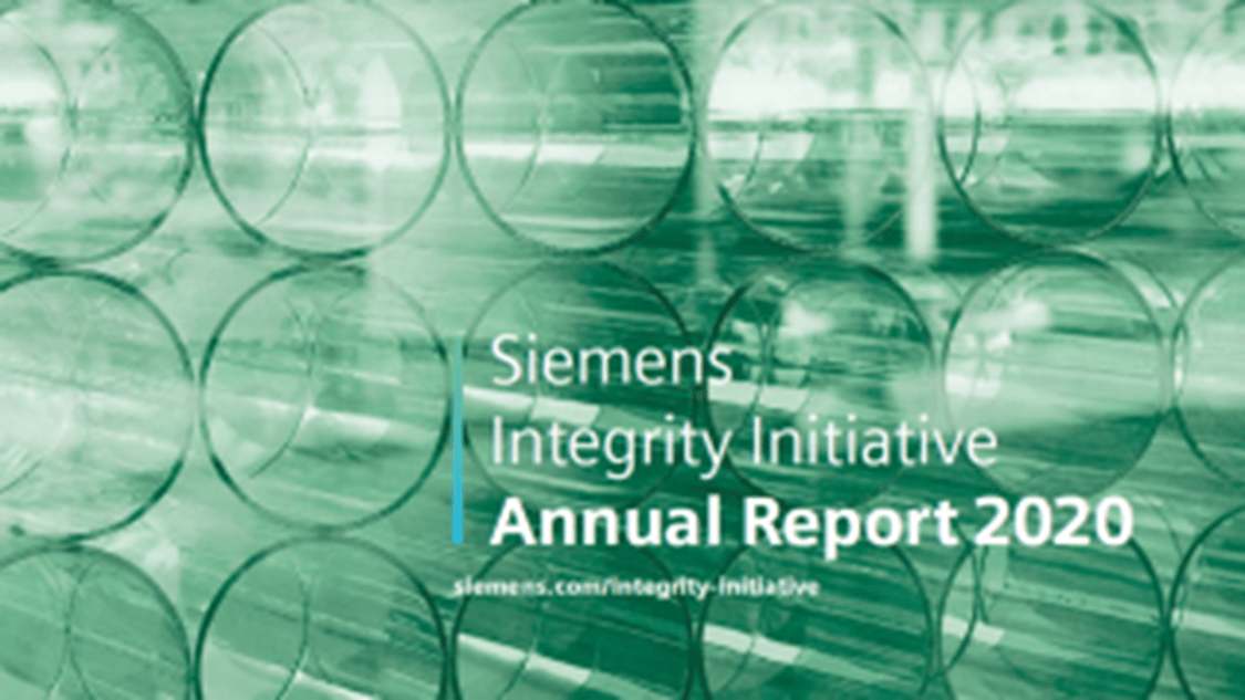 Siemens Integrity Initiative – Annual Report 2019