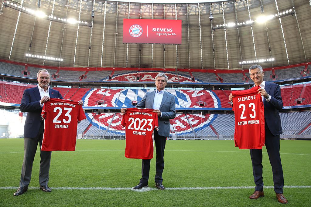 Portrait Shoot Siemens And FC Bayern
