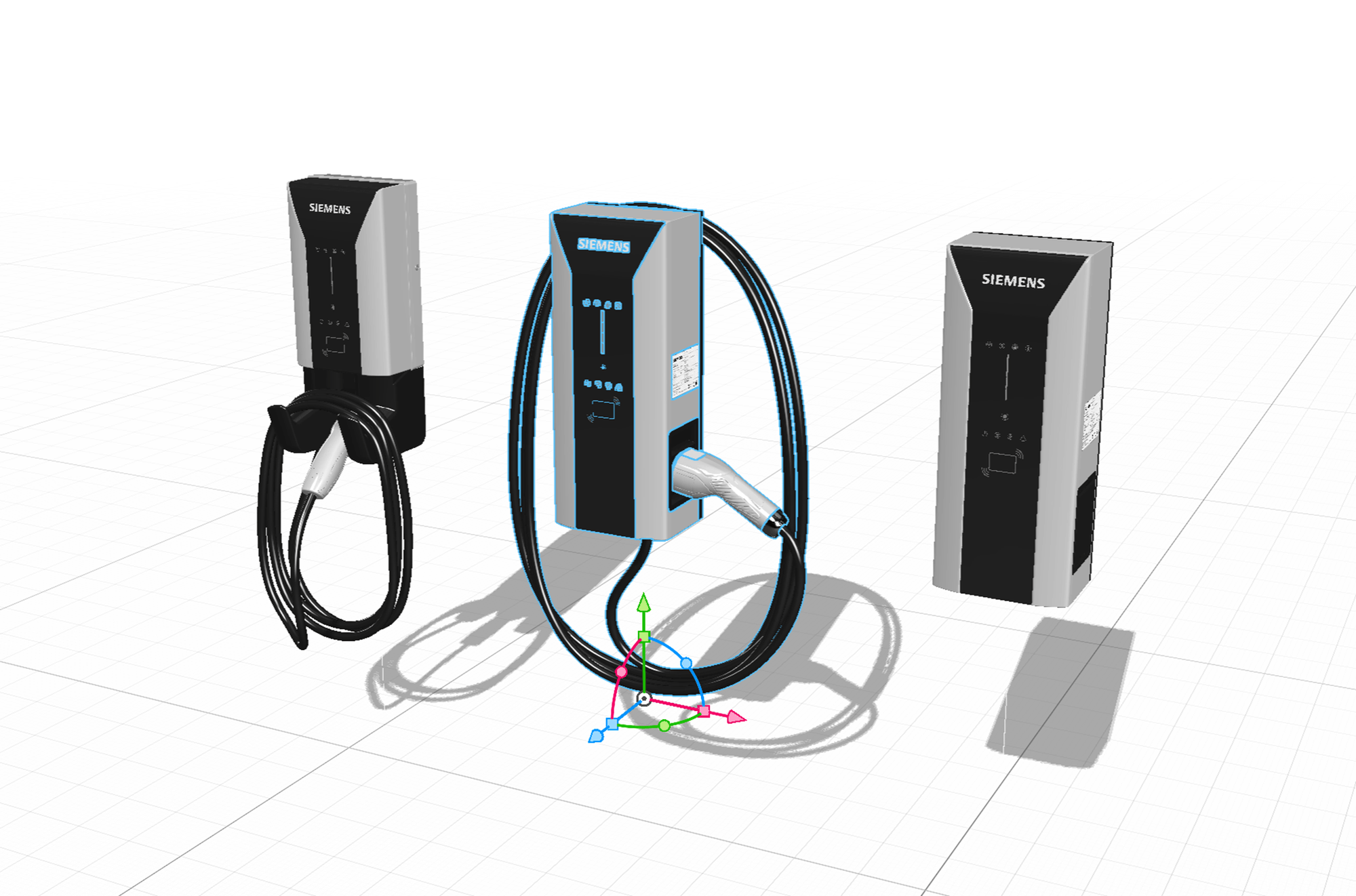 VersiCharge 3D Model Siemens Global