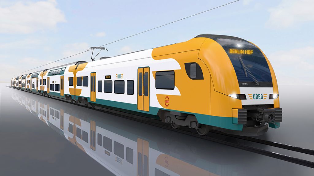 De nieuwe regionale treinen voor het Elbe-Spree-netwerk komen van Siemens