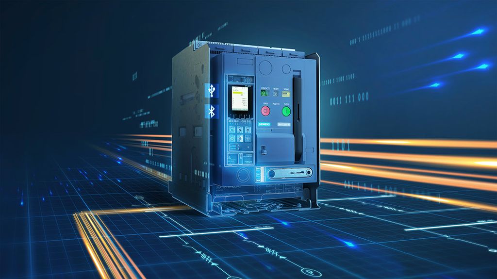 Neue offene Leistungsschalter 3WA von Siemens beziehen Upgrades aus dem Web