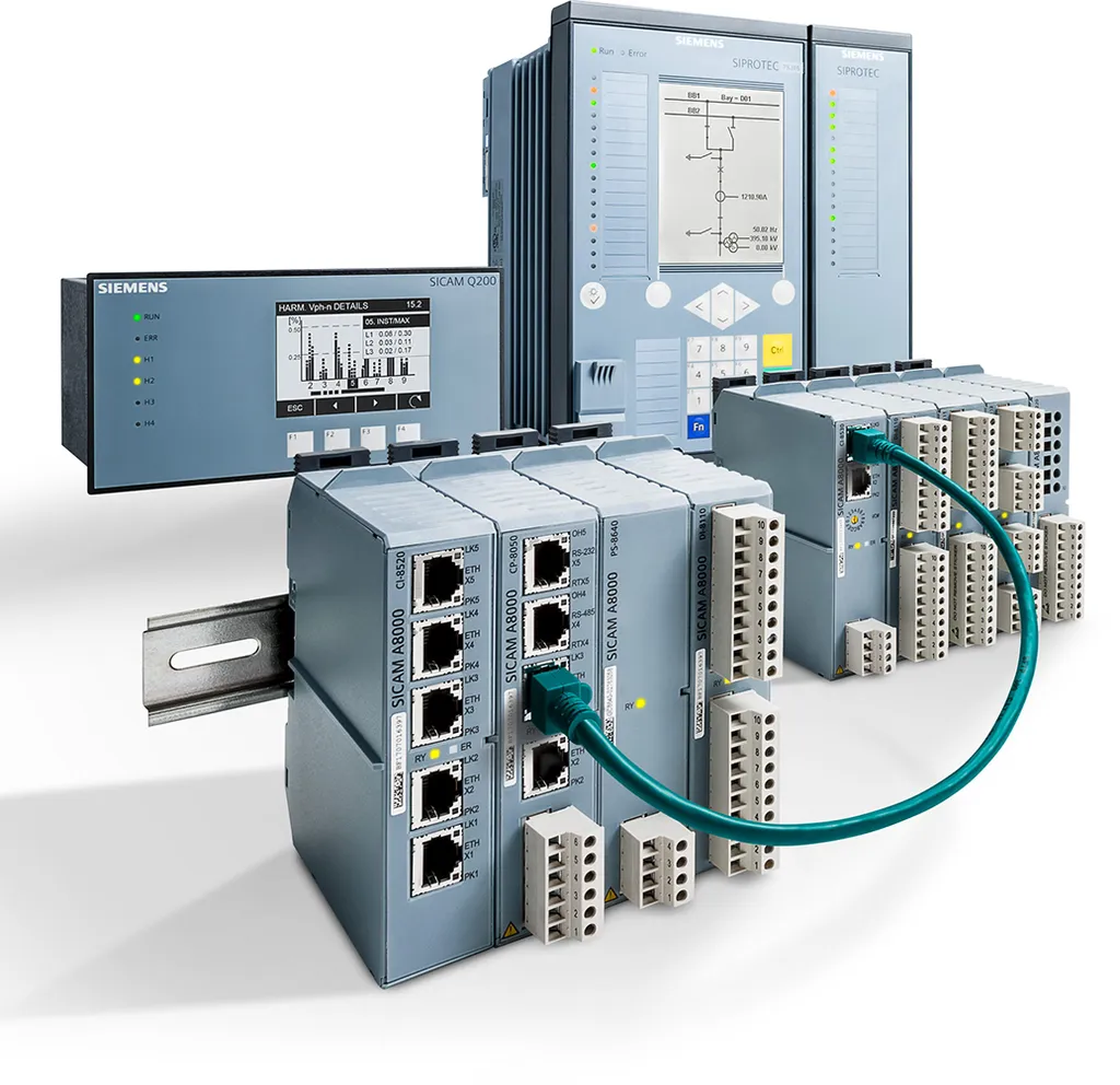 Автоматические системы. SIPROTEC 5 Siemens. Сименс Рза терминал. Микропроцессорный терминал защиты Siemens SIPROTEC 7sj645. Блок защит 10кв Siemens SIPROTEC.