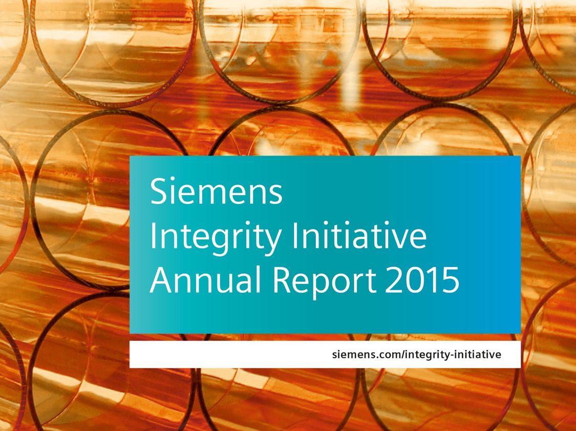 Siemens Integrity Report 2015