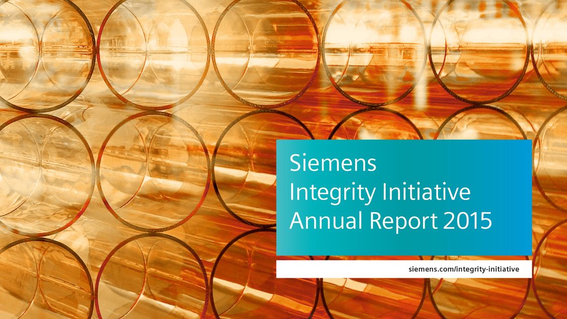 Siemens Integrity Initiative Annual Report 2015