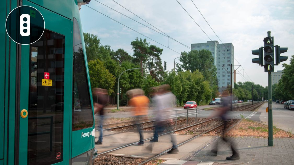 Ampelanfahrt