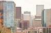 Skyline von Denver mit etlichen Hochhäusern