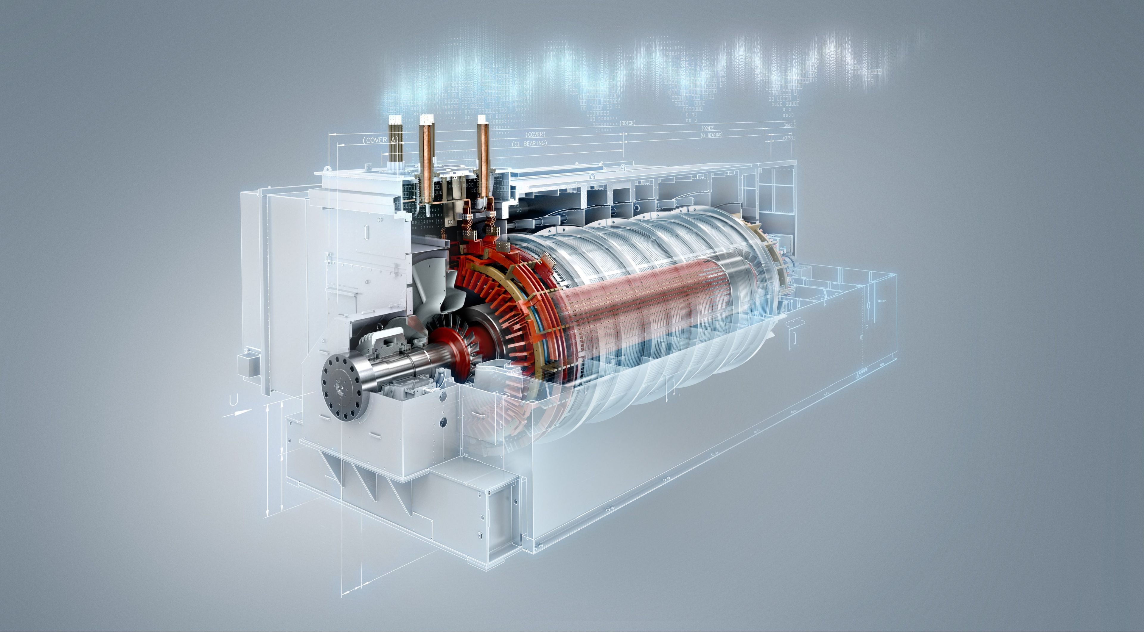 Генераторы | Производство энергии | Siemens coal turbine diagram 